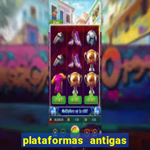 plataformas antigas de jogos